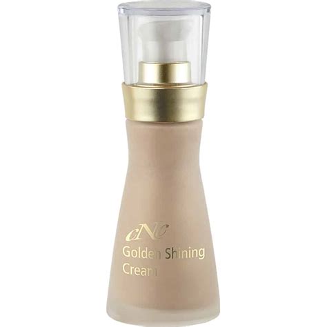 cnc shining golden cream